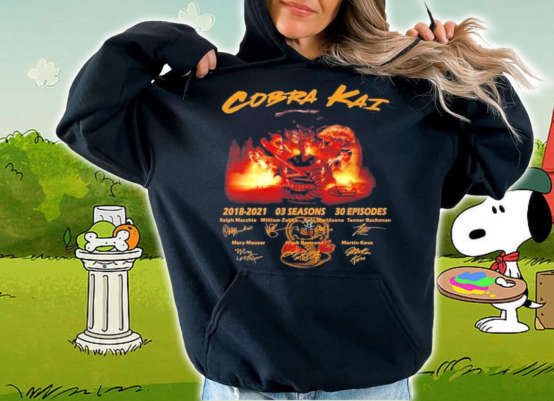 CoBra Kai 2018-2021 03 seasons 30 episodes t-shirt hoodie