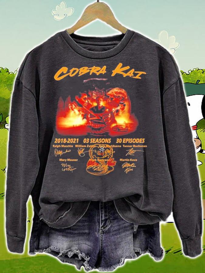 CoBra Kai 2018-2021 03 seasons 30 episodes t-shirt sweatshirt
