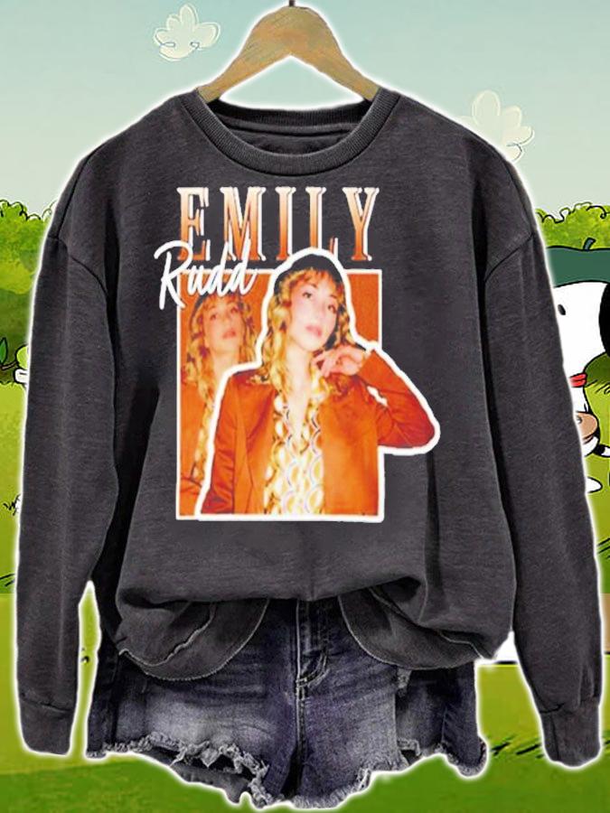 Fear Street Emily Rudd shirt sweatshirt