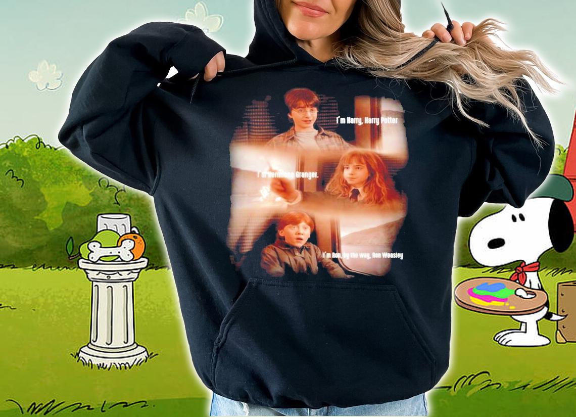 Harry Potter Hermione Granger and Ron Weasley friends shirt hoodie