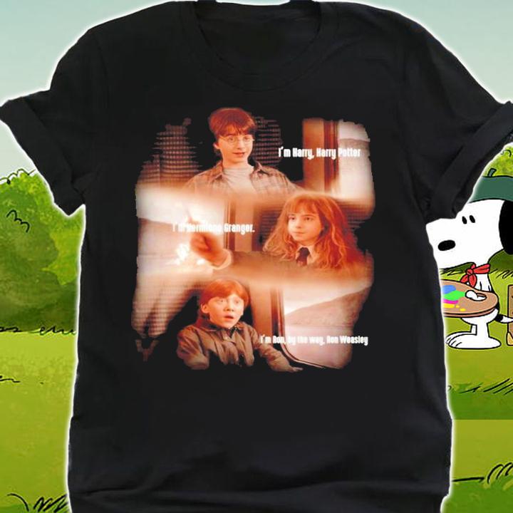 Harry Potter Hermione Granger and Ron Weasley friends shirt shirt