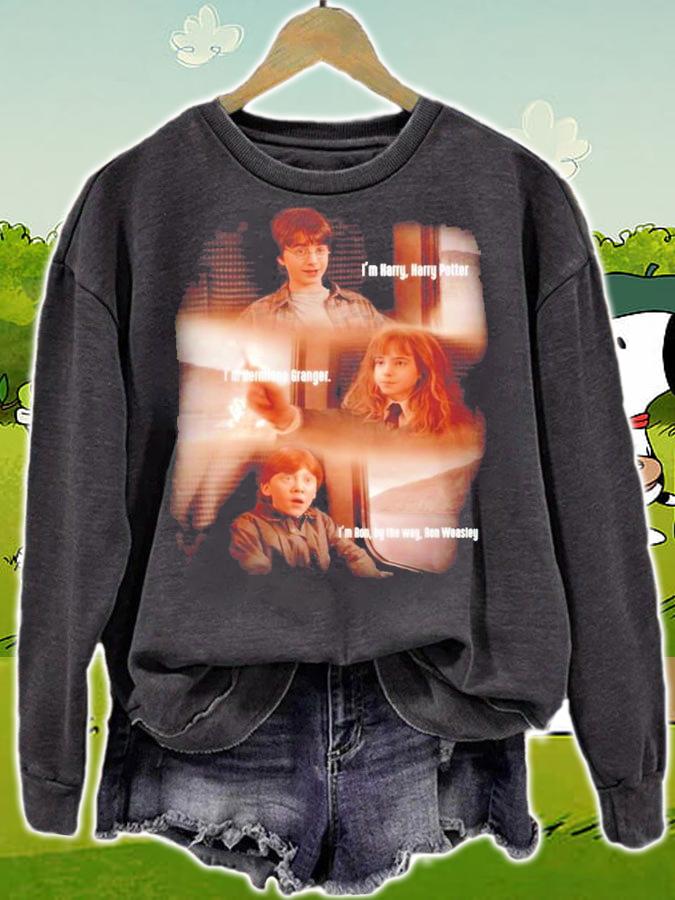 Harry Potter Hermione Granger and Ron Weasley friends shirt sweatshirt