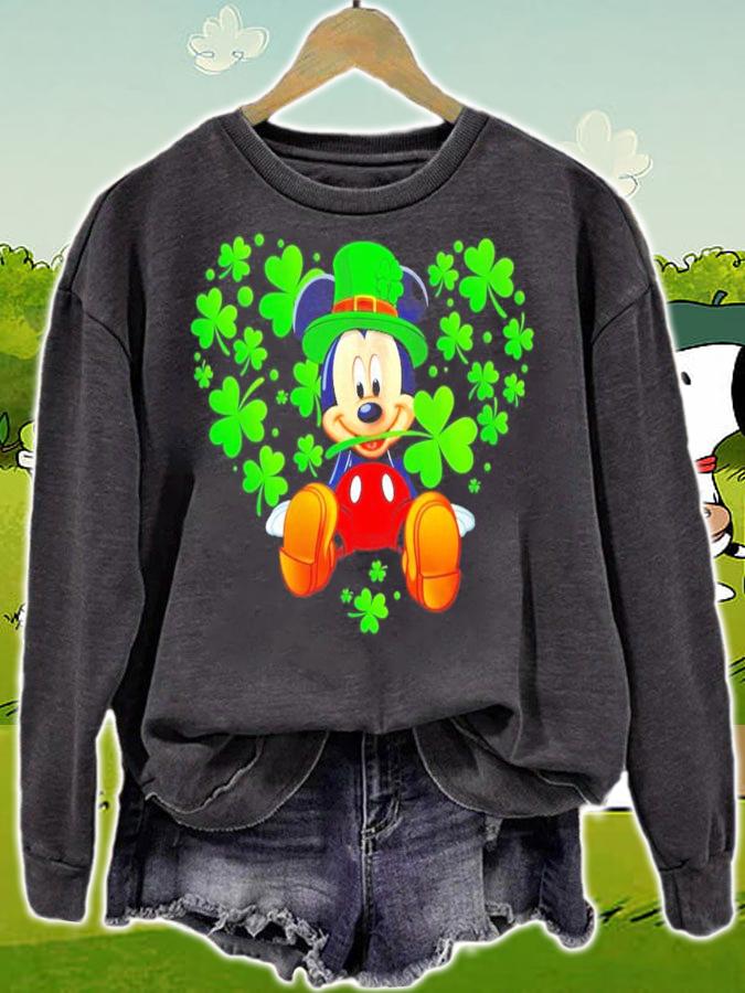 Mickey Mouse St.Patrick's Day shirt sweatshirt