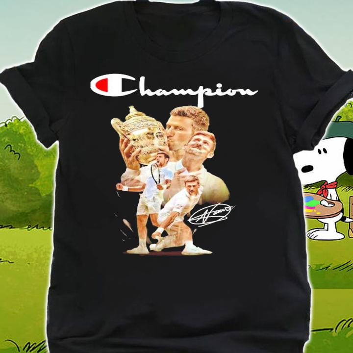 Novak Djokovic win signature shirt shirt