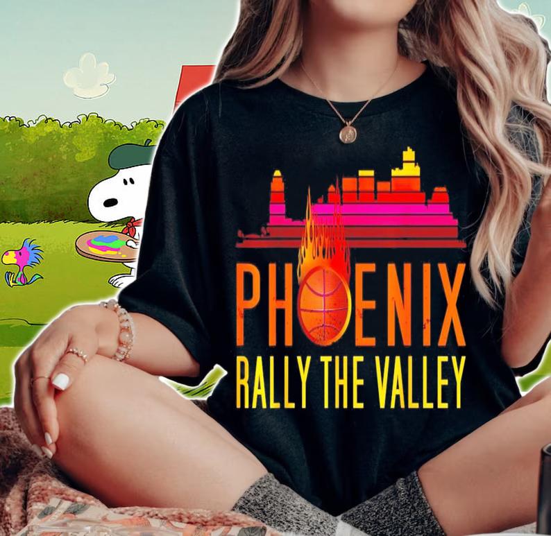 Phoenix Suns rally the valley shirt woman shirt
