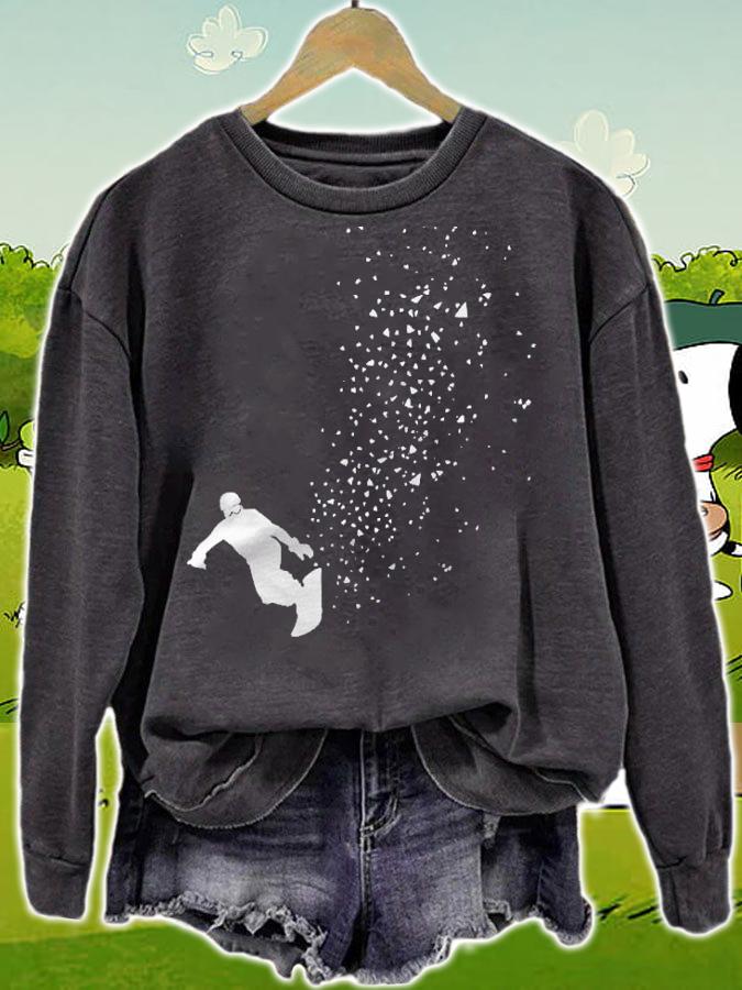 Snowboard  Winter Snowboarding Freestyle Sowboarder Gift Pullover Shirt sweatshirt