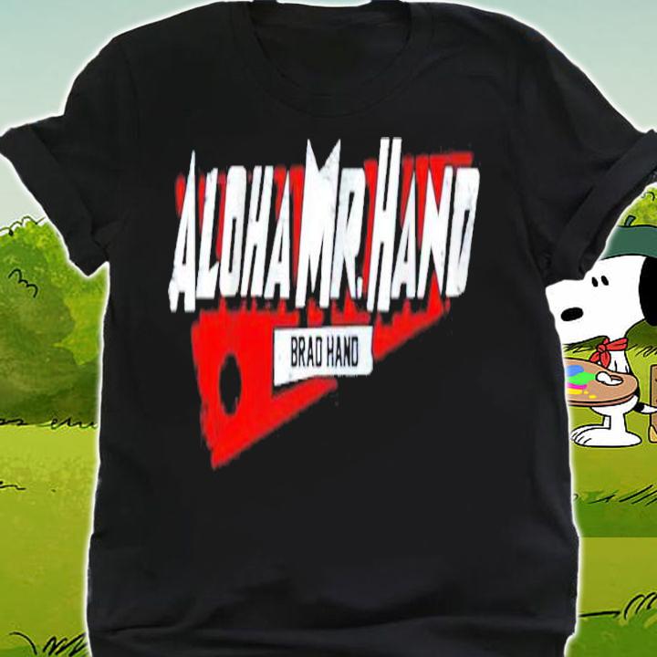 Aloha Mr.Hand brand hand shirt shirt Aloha Mr.Hand brand hand shirt shirt