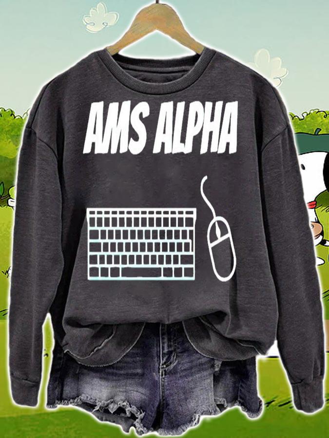 Ams alphas twitter shirt sweatshirt