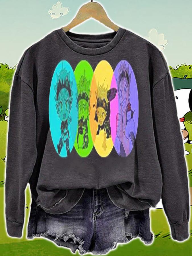 Black Clover Asta cute T-shirt sweatshirt