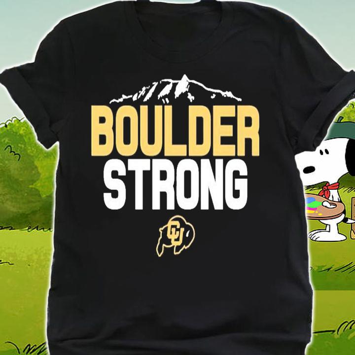 Boulder Strong Colorado Buffaloes shirt shirt