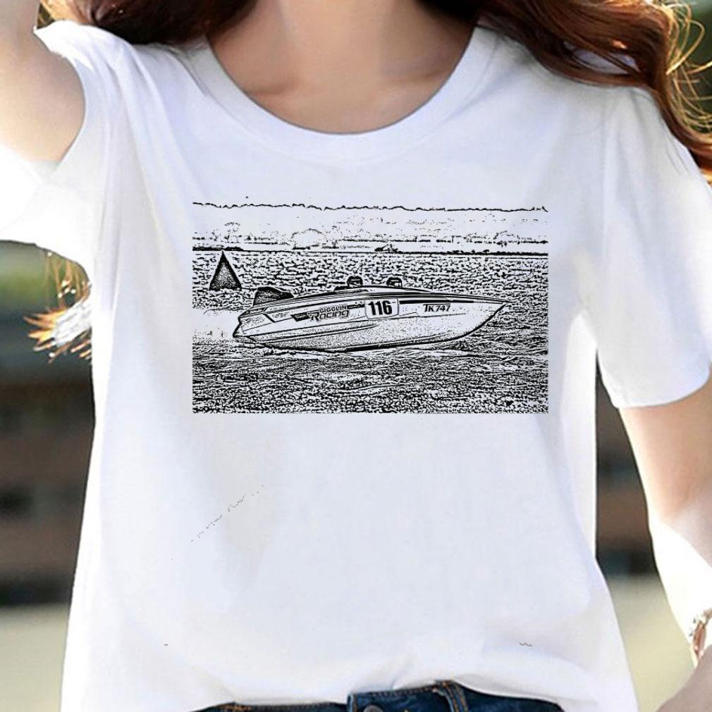 Gigglin Racing 116 TK747 T-shirt woman shirt