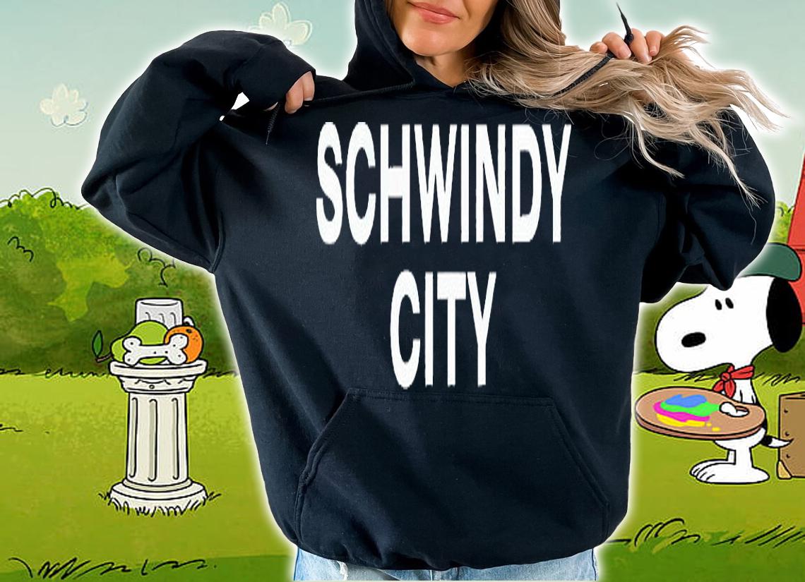 Sports world Chicago Cubs the Schwindy City T-shirt hoodie