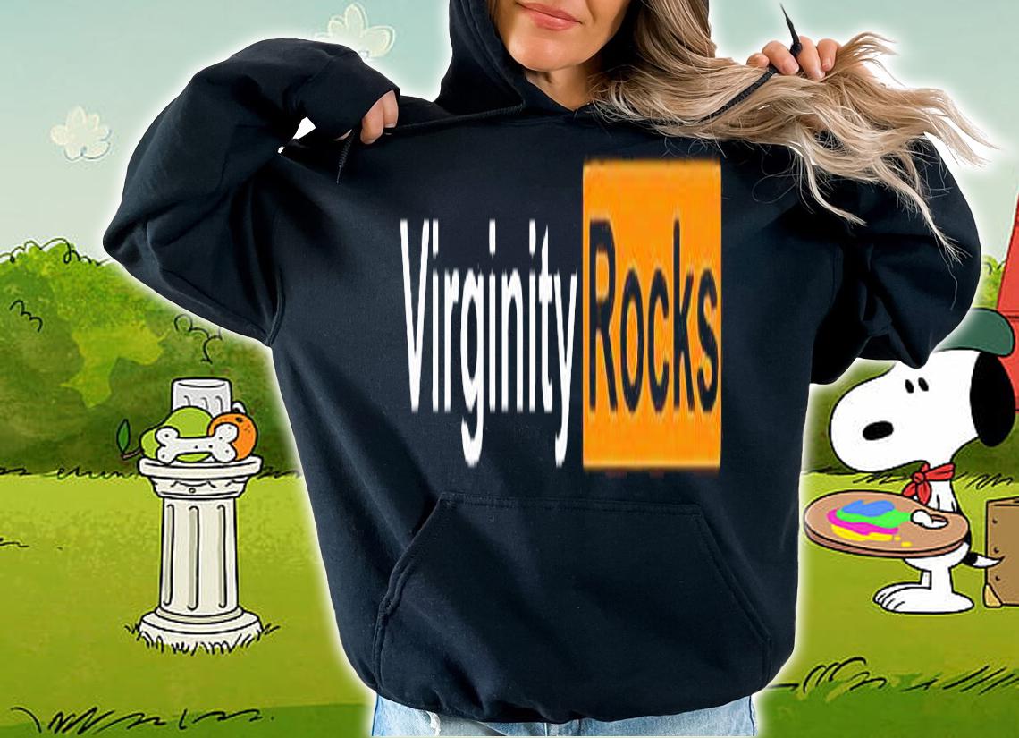 Virginity Rocks T-shirt hoodie