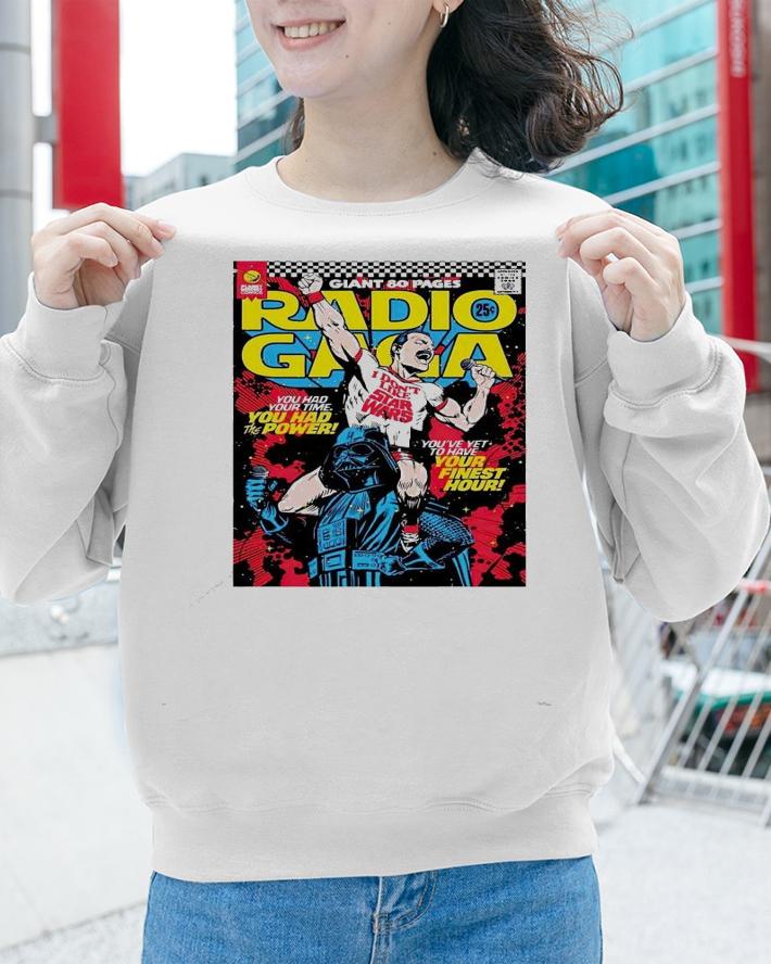 Paris Concert Rock Poster Radio Gaga shirt sweatshirt