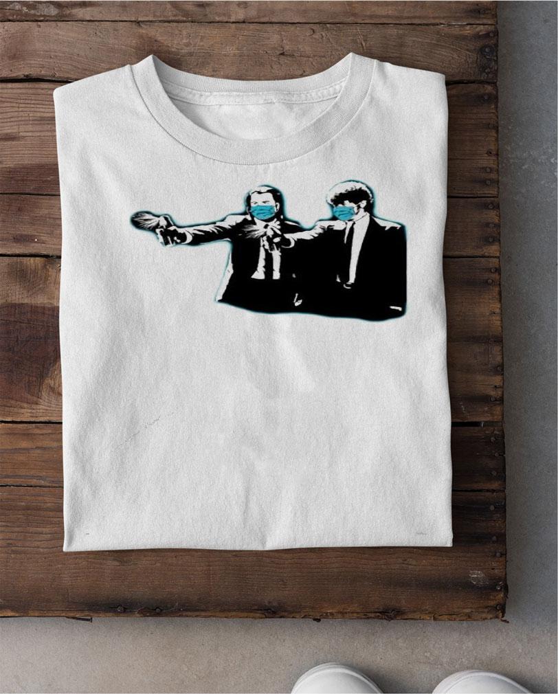 Pulp Fiction Pulp Covid wear a mask rona quarantine shirt shirt