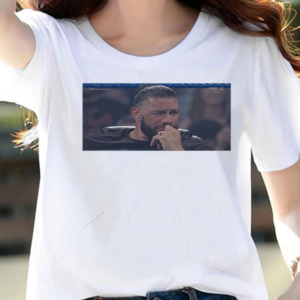 Roman Reigns funny face shirt woman shirt