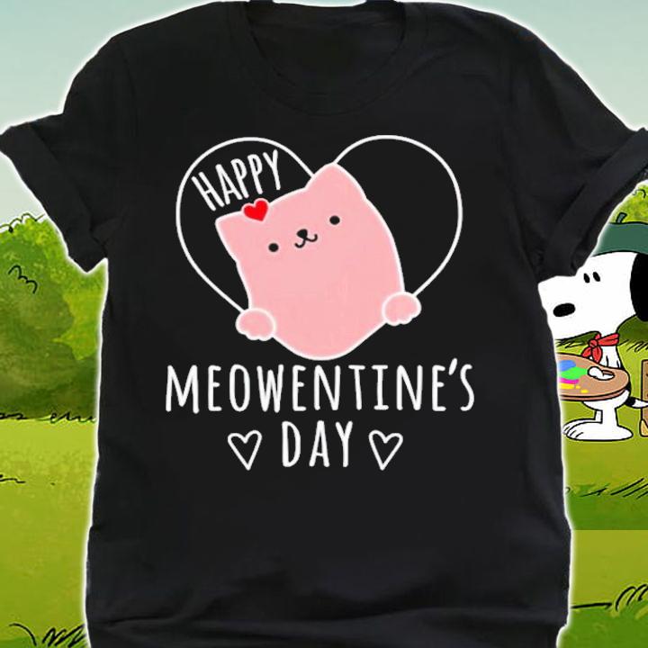 Valentines Day Happy Meowentine's Day shirt shirt