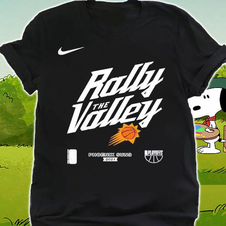 Phoenix Suns Nike 2021 NBA Playoffs Mantra Rally the Valley shirt shirt