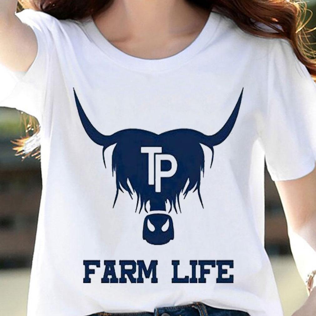 Tom Pemberton farm life logo T-shirt woman shirt