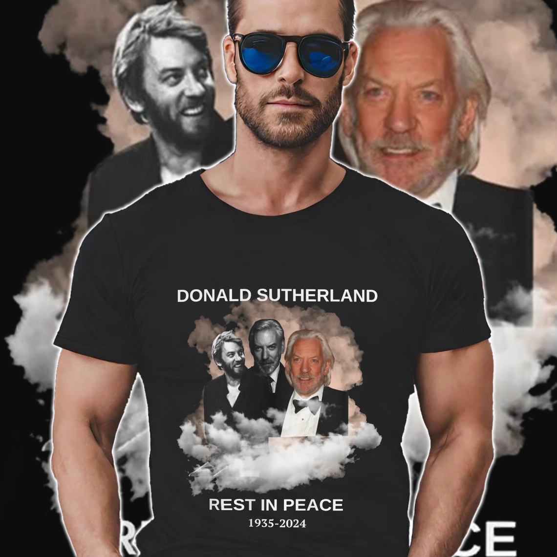 Top 5 Shirts to Honor the Legacy of Donald Sutherland (1935-2024)