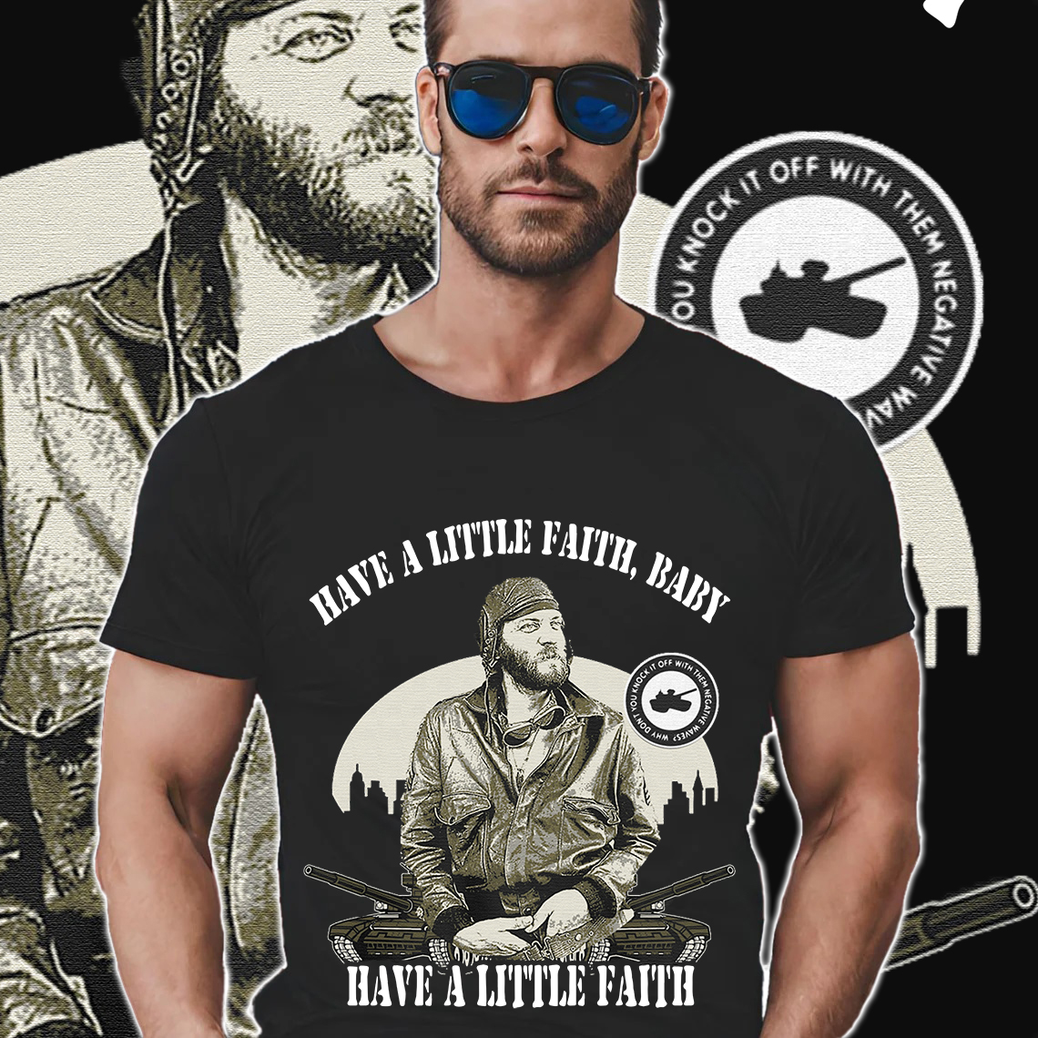 RIP Donald Sutherland Have A Little Faith Baby Sgt. Oddball Kelly's Heroes Shirt
