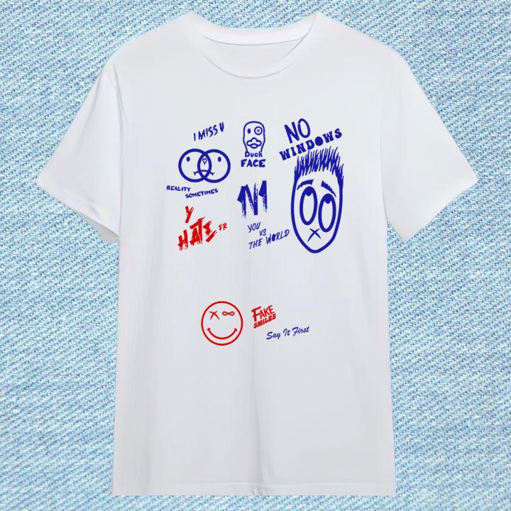 Ryan Clark I Miss U Duck Face No Windows Fake Smiles Say It First T-Shirt