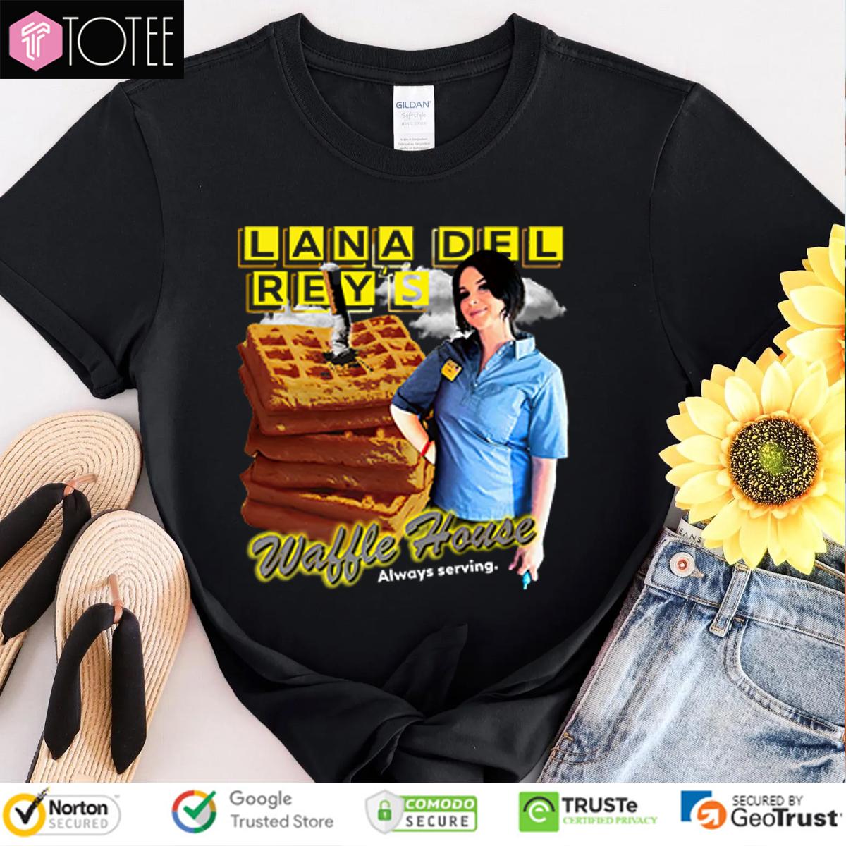 Lana Del Rey X Waffle House Always Serving T-Shirt