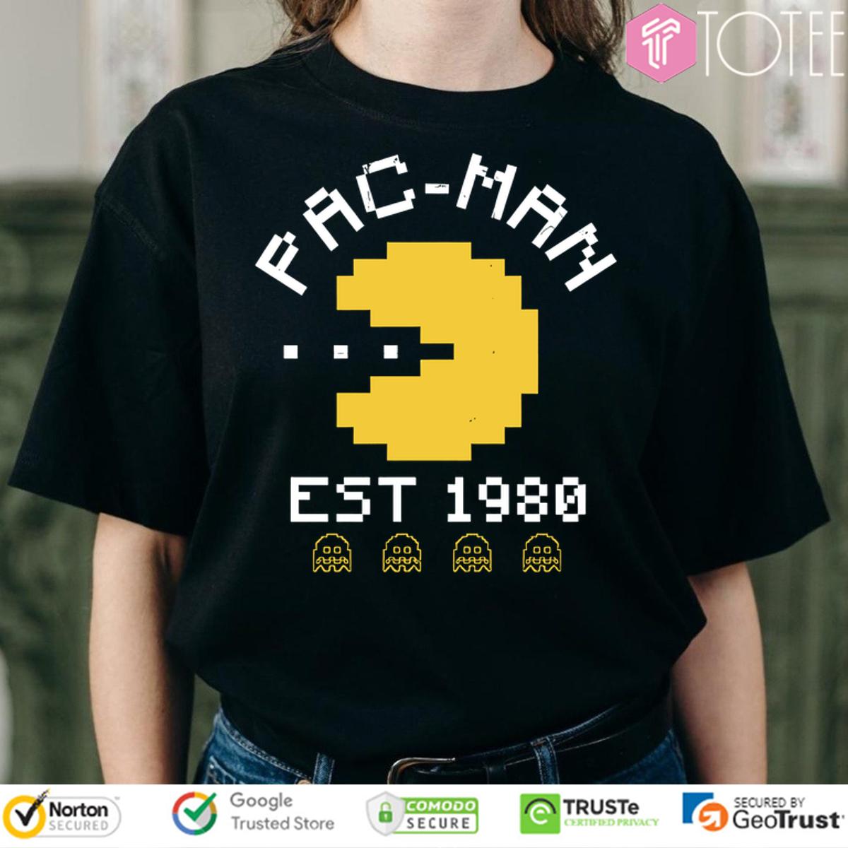 Pac Man Est 1980 Retro Shirt