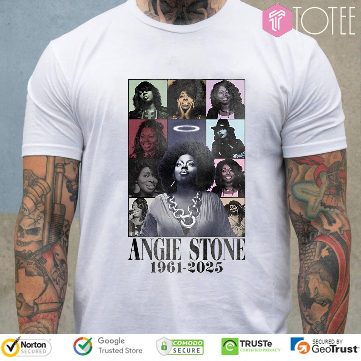 Rest In Peace Angie Stone 1961-2025 Version Eras Tour T-Shirt