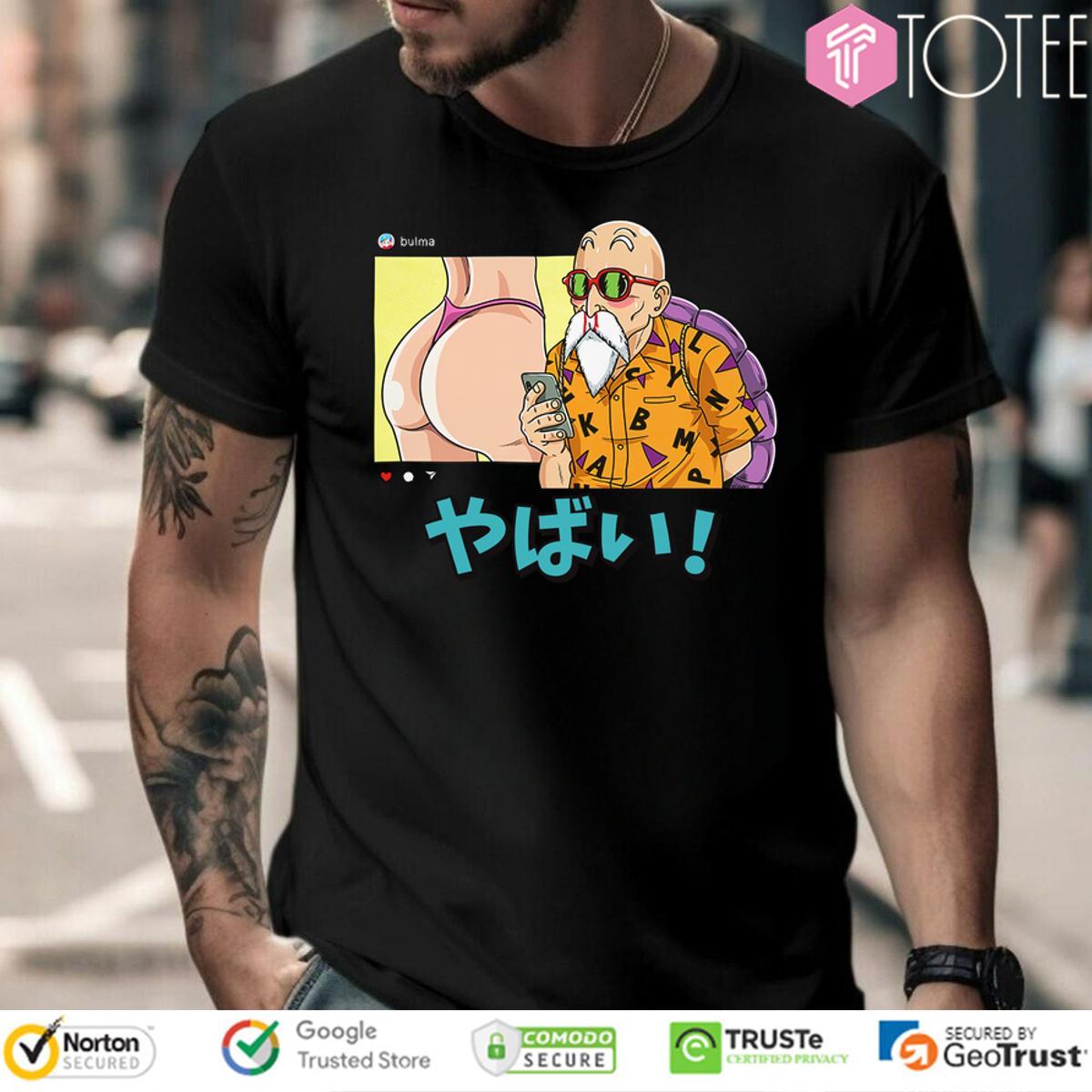 Dragon Ball Roshi Ig Master Sexy Girl Shirt