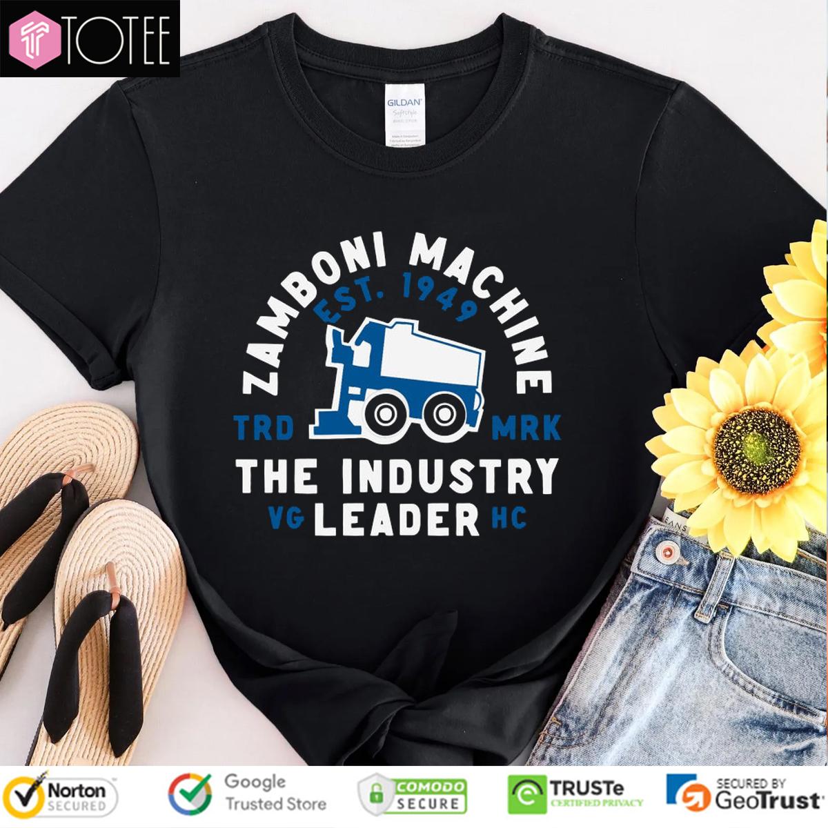 Zamboni Machine The Industry Leader T-Shirt