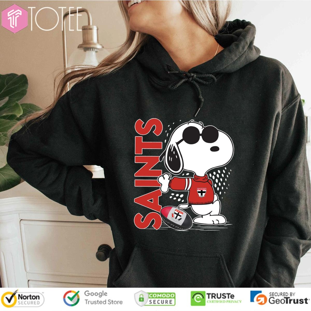 Snoopy X St Kilda Saints Football Club hoodie
